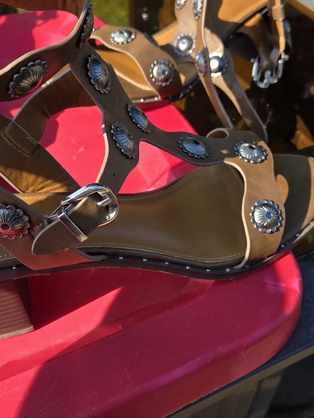 3 Pairs Of Womens Sandals